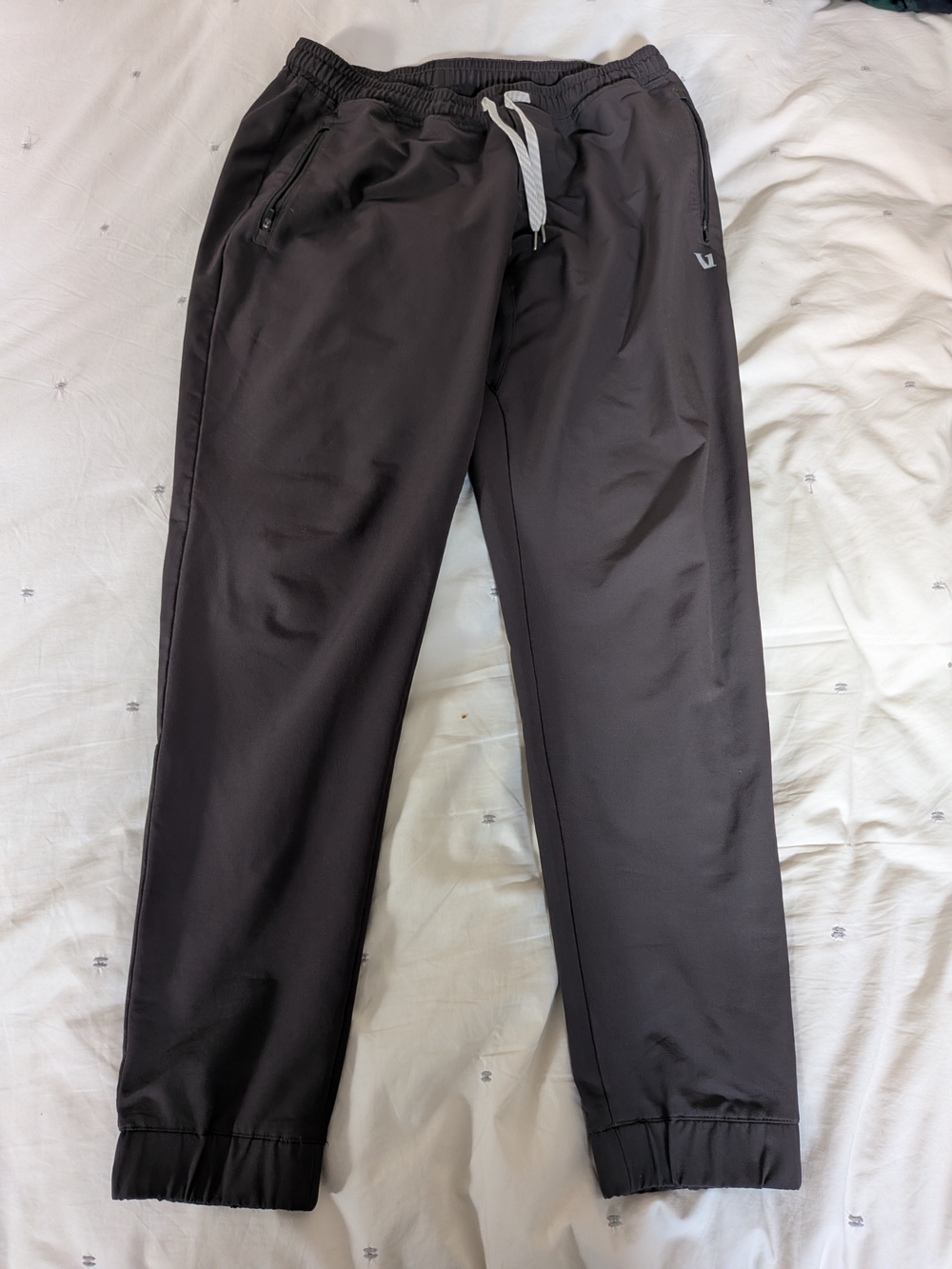 Vuori Olive Green Jogger Pants with Drawstring
